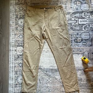 Lululemon men’s commission pants size 36 tan